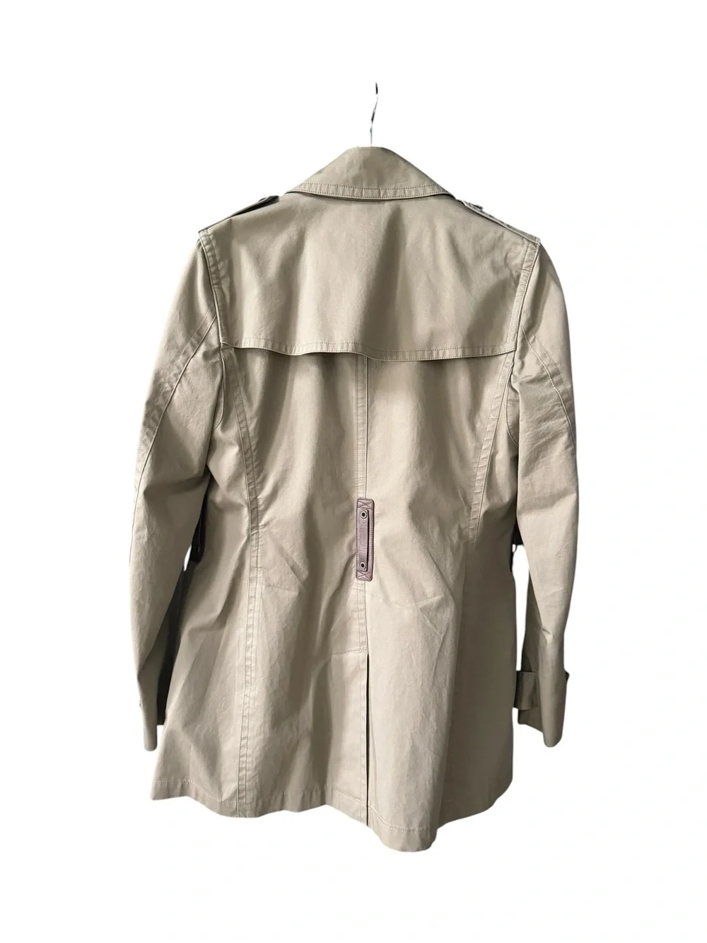 Burberry Brit Double Breasted Trench Coat- khaki olive - Picture 5 of 12